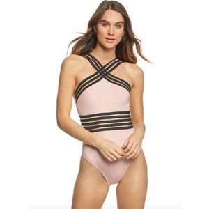 NWOT Kenneth Cole Mesh One Piece swimsuit
